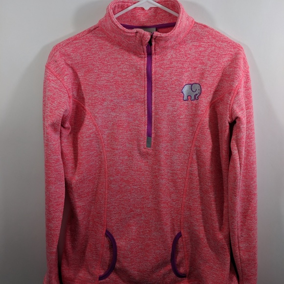 🔥 Ella Ivory Pullover Zip Sweatshirt S - Picture 1 of 6